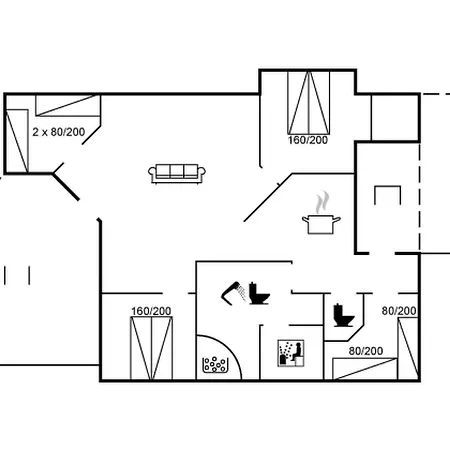 בית נופש Neno - 100m From The Sea By Interhome